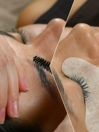 Brauenlifting Wimpernlifting Vitalis Kosmetik Affoltern am Albis
