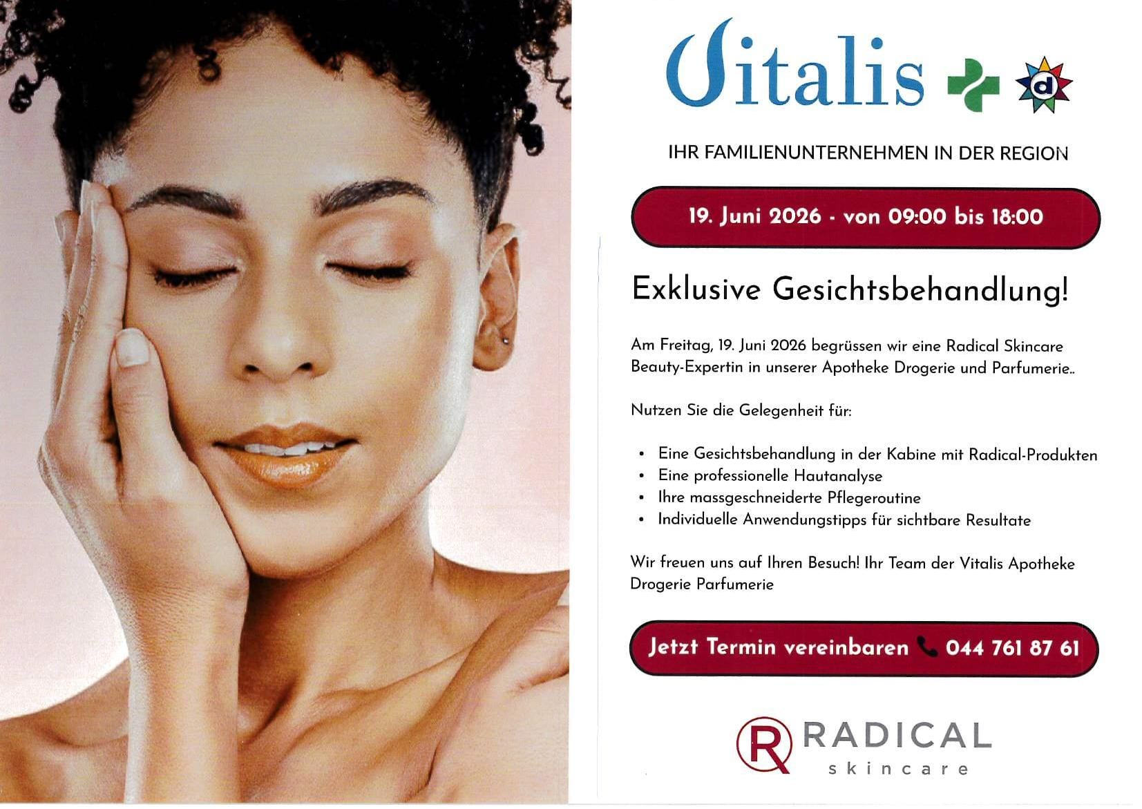 Vitalis radical promo