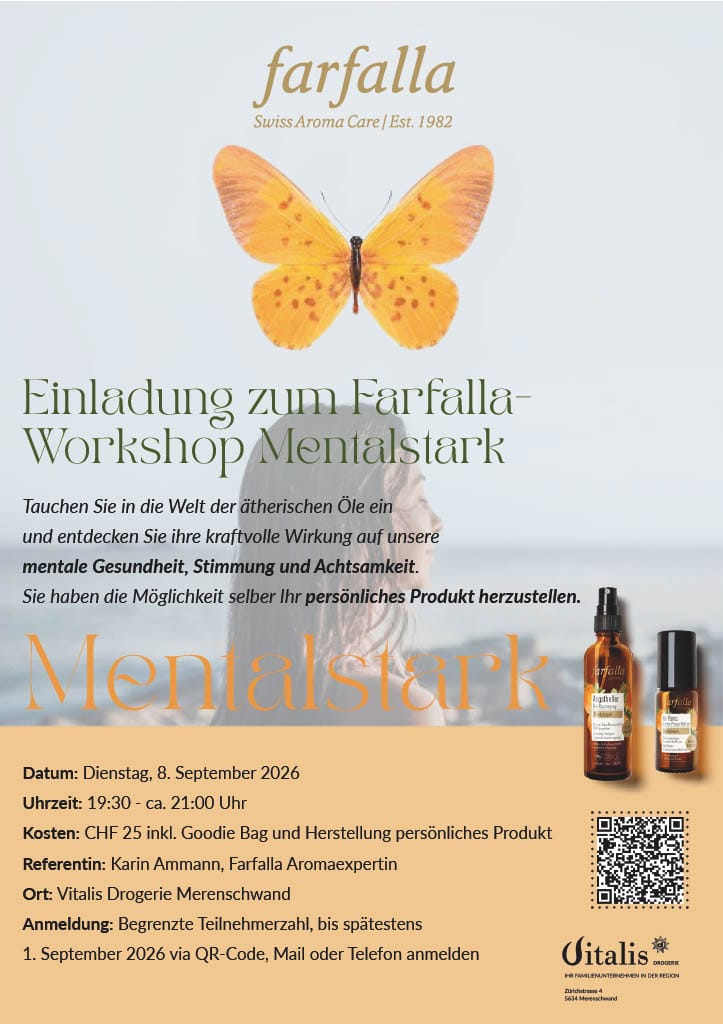 Farfalla mentalstark workshop vitalis merenschwand