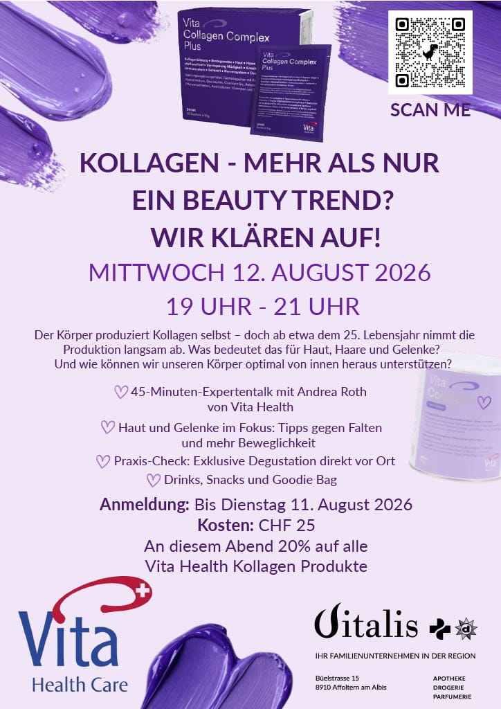 Flyer Kollagen mehr als nur ein beauty trend